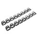 thumbnail image 4 of Exhaust Muffler Pipe Heat Shield AntiScalding Cover Fit for R1200GS F800GS F700GS F650GS(Black ), 4 of 5
