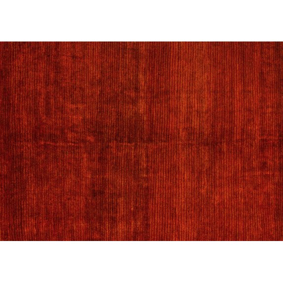 Ahgly Company Machine Washable Indoor Rectangle Abstract Yellow Modern Area Rugs, 4' x 6'