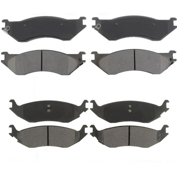 Front & Rear Ceramic Brake Pads For 2005-2006 Dodge Durango