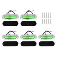 thumbnail image 2 of LED Trailer Light, 10-30V High Brightness 5 Set LED Marker Light  for Marine White,Blue,Green, 2 of 7