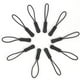 thumbnail image 5 of Cuerda elástica duradera + Fijador de etiqueta de cuerda de ajuste antideslizante de plástico Pestaña de cordón con cremallera, 5 of 8