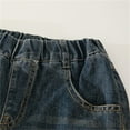 thumbnail image 4 of KAUOD Baggy Jeans for Girls Elastic High Waisted Straight Leg Denim Pants Girls Kids Wide Leg Boyfriend Jeans Y2K Streetwear, 4 of 9