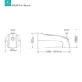 thumbnail image 4 of Pulse Showerspas Valve d'Équilibre de Pression Tru-Temp 1/2 Pouces" Rugueuse avec Kit de Garniture Chromée, 4 of 4