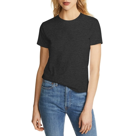 Ma Croix Womens Lightweight Casual Round Neck Collar Comfortable Short Sleeve T Shirt