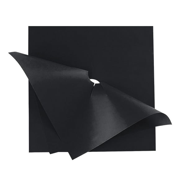 2 uds Protectores de Gas Cubiertas de quemador de reutilizables Negro