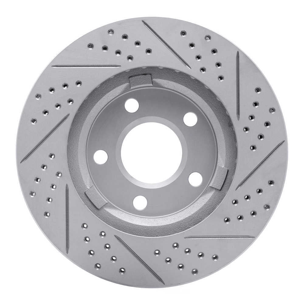 Dynamic Friction Company 830-45008L DFC Geoperformance Rotor - Drilled and Slotted