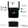 thumbnail image 4 of 300Mbps WiFi Extender with RJ45 Port, Compact Wireless Signal Booster for Internet, Easy Setup, Black, 4 of 4