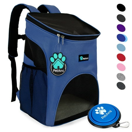UPC: 0819594021533 | PetAmi Premium Pet Carrier Backpack  Royal Blue
