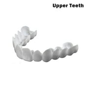 Snap On Smile Dental Upper False Teeth Cover Perfect Smile Veneers Comfort Fit Flex Denture Teeth Whitening Braces