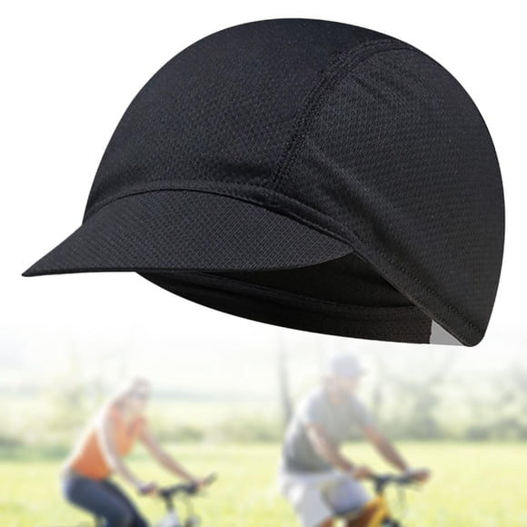 Sombrero de Protección solar Sombrero transpirable de secado Mujeres Hombres Elástico a prueba de terre Verano para ejercicio de Negro DYNWAVEMX Gorro de ciclismo
