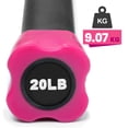 thumbnail image 2 of Baston con Peso Integrado Altera  BP-20LB para Pilates Yoga 20Lbs Rosa, 2 of 4