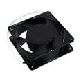 thumbnail image 3 of Goodhd High Temperature Axial Fan for Fireplace Cassette Insert with Metal Blades, Silent Operation, 120x120x38mm, Black, 3 of 8