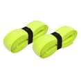 thumbnail image 2 of Tennis Racket Grip Tape, Polyurethane Nitrogen Fiber 2 PCS Tennis Racquet Overgrips Thickened Shock Absorption  For Exercise Red,Blue,Pink,Yellow,Orange, 2 of 8
