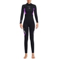 thumbnail image 1 of Naiovety DIVE SAIL Trajes de neopreno de 3MM Traje de buceo de neopreno SCR Pantalones largos de manga larga Traje de surf resistente al desgaste para Deportes acuáticos Púrpura 3XL Naiovety OD003296-27, 1 of 6