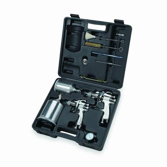 Binks HVLP Spray Gun Kit,Gravity 98-3170