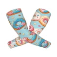 thumbnail image 2 of Haiem Colorful Donut UV Protection Cooling Arm Sleeves for Men and Women UPF 50 Sun Sleeve, 2 of 8