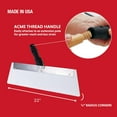 thumbnail image 2 of Advance Equipment 22-inch Angled Knockdown Knife | 22-Inch Clear Polycarbonate Blade with Ergonomic Handle | Model K22A, 2 of 6