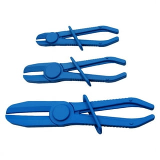 Goxawee Fuel Line Plier, Hose Pipe Clamp Clip Petrol Hose Pipe Disconnect  Release Removal Pliers, Universal
