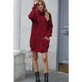 thumbnail image 4 of LAICAIW Robe Chandail Longue Ample à Col Roulé Oversize pour Femmes, 4 of 6