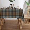 thumbnail image 3 of Rectangle Table Cloth, Scottish Clan Gordon Weathered Tartan Plaid Resistant Washable Tablecloth Decorative Table Cover for Dining, Indoor and Outdoor, 3 of 6