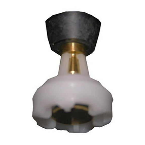 Larsen Supply Kitchen Faucet With Spray Diverter 0-3033 - Single Handle - Brass