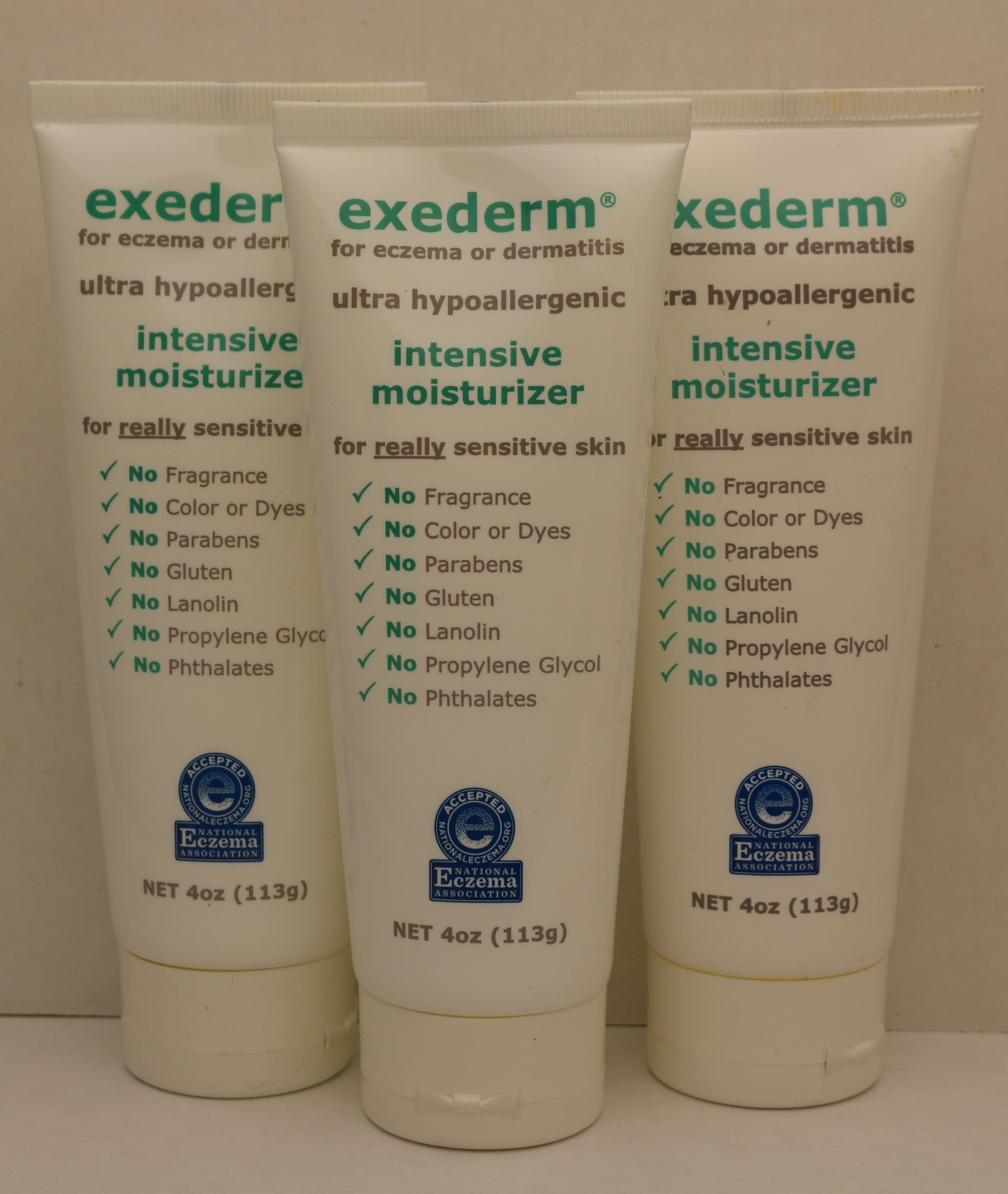 exederm moisturizer