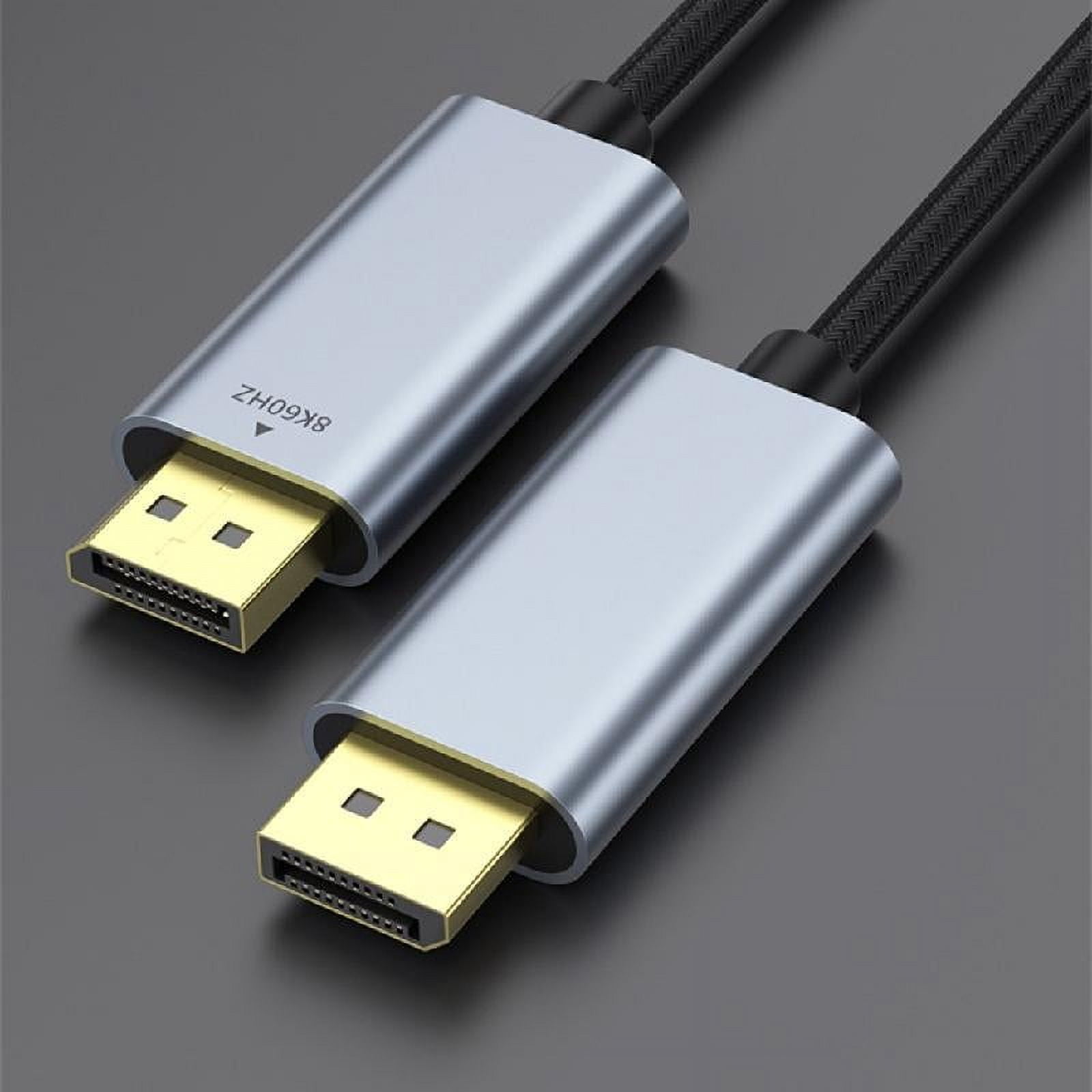 Portable 8K60Hz Type C to DisplayPort Connection Cable Male USB C to Male Port