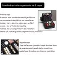 thumbnail image 3 of Bolsa de maquillaje para viaje impermeable con divisiones ajustables, 3 of 7