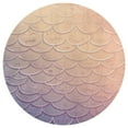 thumbnail image 3 of Mermaid Fish Scales Round Rugs -Washable Non-Slip Small Round Area Rug Throw Soft Circle Rugs for Bedroom, Modern Print Indoor Carpet for Entryway Sofa Living Room, 3 of 6