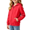 thumbnail image 6 of StSilkitty Hoodies for Boys Girls Zip up Long Sleeve Hooded Jacket with Pockets Fall Winter Lightweight Fashion Clothes, 6 of 7