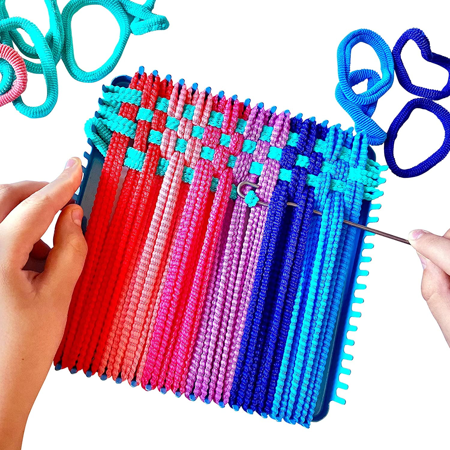 Hapinest Make Your Own Potholders Weaving Loom Kit Arts and Crafts Kit for Kids Girls and Boys Ages 6 7 8 9 10 11 12 13 Years