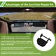 thumbnail image 4 of Reparación de visera solar 1 juego de Unique Bargains para Jeep Wrangler Jk 2007-2017 Clip de visera solar de metal negro, 4 of 6