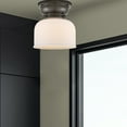 thumbnail image 2 of Innovations Lighting - Large Bell-1 Light Flush Mount in Industrial Style-8, 2 of 4