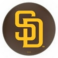 thumbnail image 2 of San Diego Padres 25" Swivel Counter Stool with Chrome Accent, 2 of 2