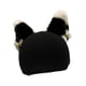 thumbnail image 4 of Funda para casco de esquí, protector de cabeza de invierno, creativa, suave, encantadora, cálida y decorativa. Oreja blanca y negra, 4 of 7