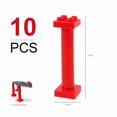 thumbnail image 4 of Train Track Set Big Building Blocks City Traffic Track Accessories Compatible With DuploEGG DIY Bricks Toys For Children Gift 43PCS, 4 of 6