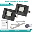 thumbnail image 4 of 2X Garage Door Remote for Stanley 1050 Linear 310Mhz Gate Opener 105015, 4 of 6