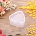 thumbnail image 5 of Triangle Rice Mold, 2.6x2.4x1.5 in, Create Fun Shaped Rice Balls for Lunches, Perfect for Kids' Bento Boxes and Snacks, 5 of 6