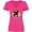 Hot Pink, variant on Inktastic Airplane Pilot Vintage Sunset Women's V-Neck T-Shirt