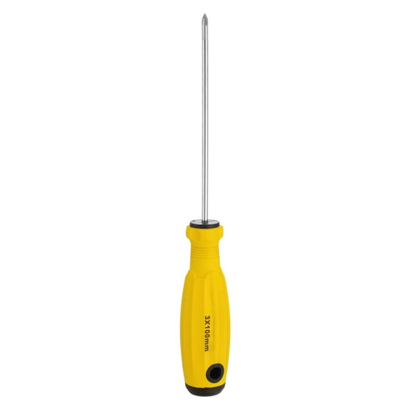 Uxcell PH2 Phillips Screwdriver #2 7.3" Magnetic Screwdriver CR-V with Ergonomic Handle for Repairing, Yellow