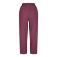 thumbnail image 5 of Babysbule Womens Pants Women's Fashionable Loose Fitting Casual Color Pants, 5 of 6