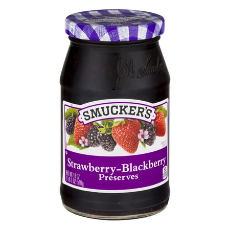 Smucker's Strawberry-Blackberry Preserves, 18.0 OZ