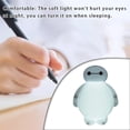 thumbnail image 4 of Yuarrent CN Plug Socket Lamp Bedside Power Bedroom Decorative Light Room Atmospheres Living Night Decoration Art Outlet Nursing Iluminación y accesorios Tipo 1 Blanco, 4 of 6