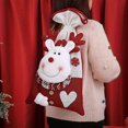 thumbnail image 2 of Christmas decorations knitted bag Christmas Eve gift bag childrens creative gift bag, 2 of 5