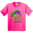 thumbnail image 3 of Inktastic Mardi Gras New Orleans Louisiana Jester Hat Youth T-Shirt, 3 of 5