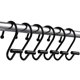 thumbnail image 1 of 12 PCS Decoración de cortinas de ducha enrollables S GANZADOS DE SEGURIDAD DE Forma Culchos para duchas de baño Cortinas de ducha, 1 of 5