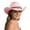 A1-Pink, variant on Kcolen Classic Western Felt Cowboy Cowgirl Hat for Women Men Outdoor Wide Brim Belt Buckle Panama Hat Unisex Rolled up Caps