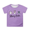 thumbnail image 3 of Girls Summer Tops Size 8 Graphic Short Sleeve Blouse Tops Relaxed Fit Shirts for Girls Back To School Holiday Summer Blouse for Girls, 3 of 5