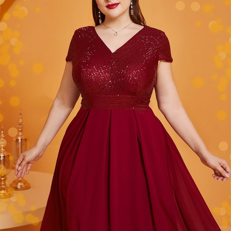 slim fit dress slacks Sparkly Sequin Prom Dresses One Shoulder Evening Dresses 21277 – vigocouture main image 1