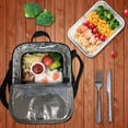 thumbnail image 2 of Juego de calamares Bolsa de almuerzo de poliéster para niños Bolsa de almuerzo creativa cuadrada de gran capacidad Bolsa de aislamiento Afortunado Sencillez, 2 of 2